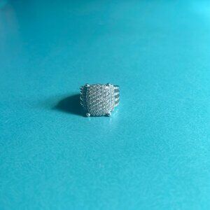 DY Wheaton Ring with Brilliant Diamond Accents – Sterling Silver